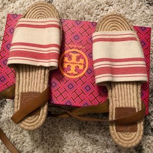 Like New Tory Burch espadrille sandals